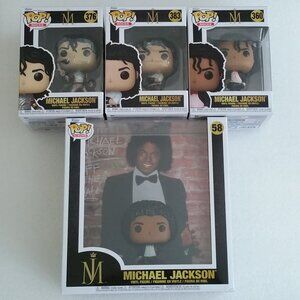 Funko Pop Michael Jackson Bundle of 4